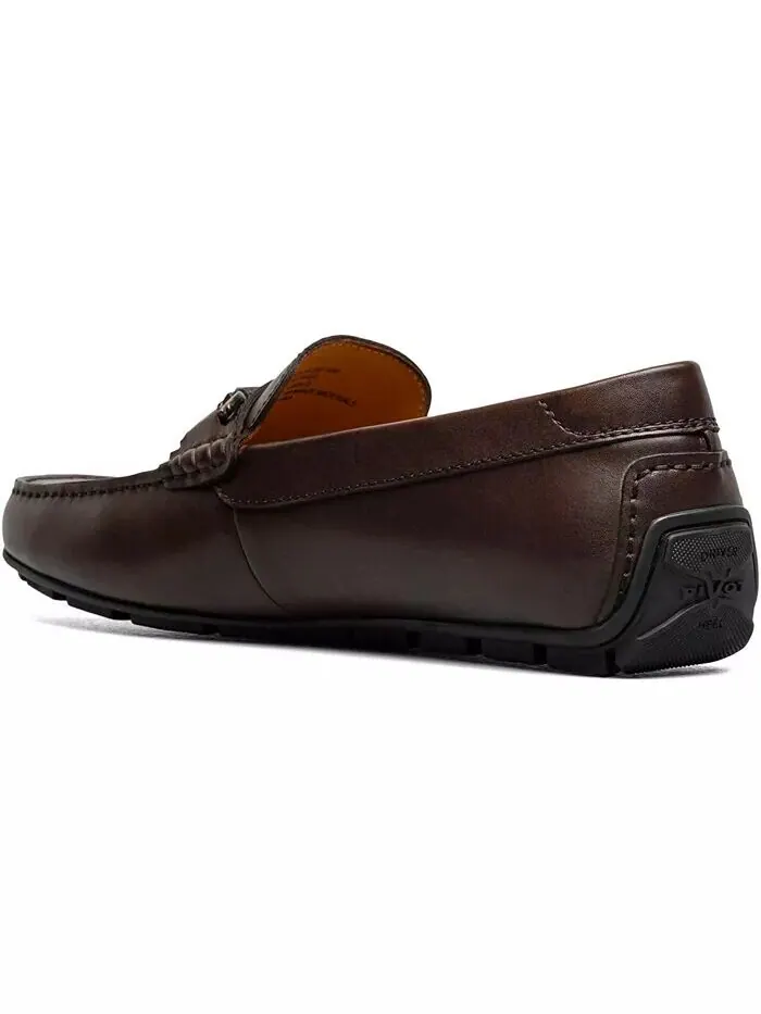 Мужские мокасины Motor Moc Toe Bit Driving Loafer Florsheim — изображение 8 из 8, коричневый
