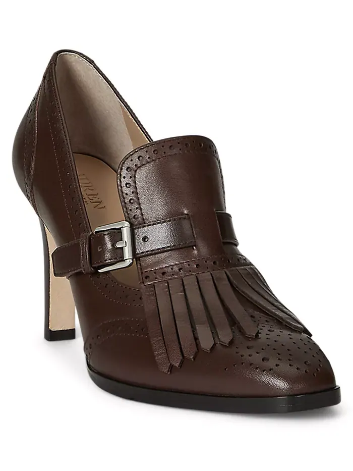 Женские туфли Colleen Lauren Ralph Lauren — изображение 1 из 4, темно-коричневый