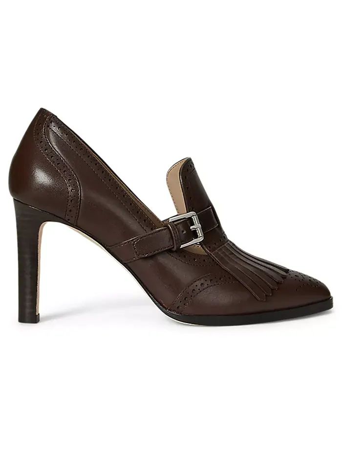 Женские туфли Colleen Lauren Ralph Lauren — изображение 2 из 4, темно-коричневый