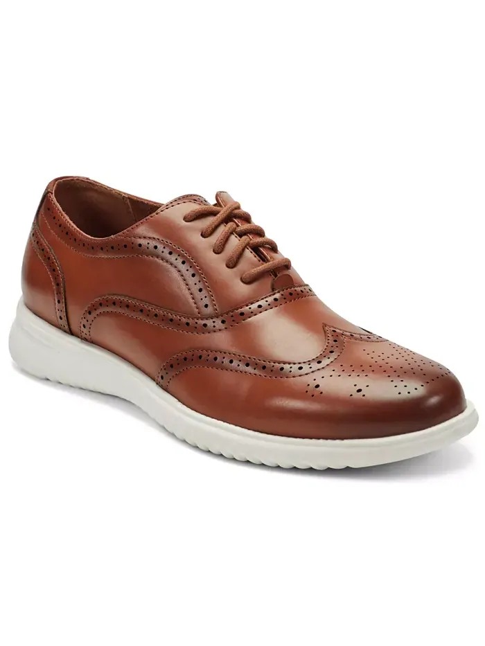 Мужские оксфорды Nio Wing Lace Up Kenneth Cole Reaction — изображение 1 из 5, бежевый