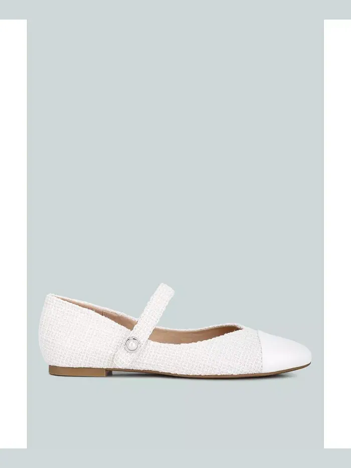 Балетки Albi Mary Jane London Rag — изображение 1 из 3, белый