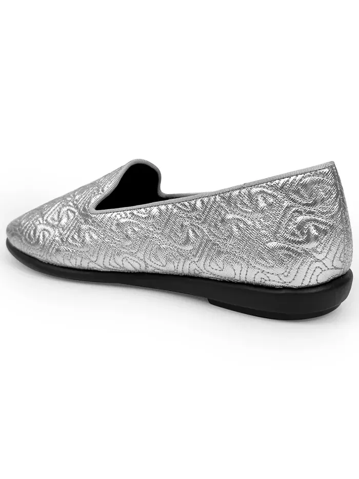 Женские повседневные балетки Betunia Aerosoles — изображение 6 из 6, серебряный
