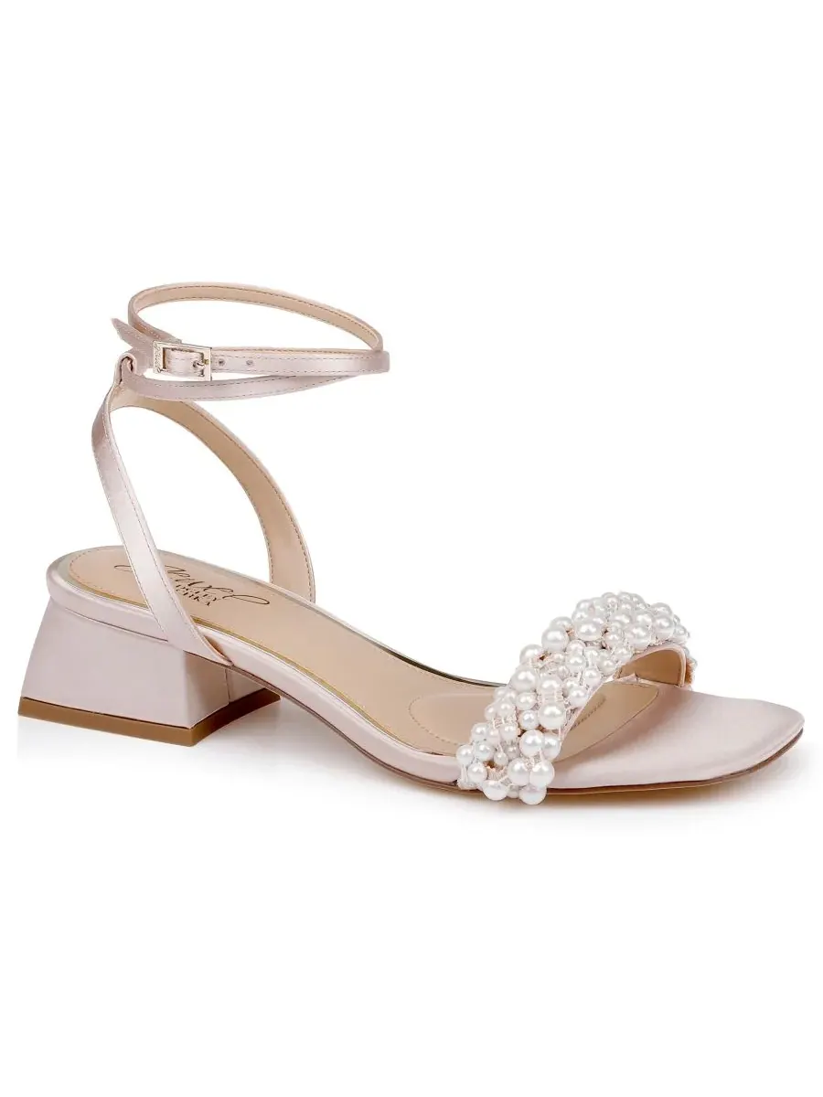 Jewel Badgley Mischka Женские вечерние сандалии Payton с квадратным носком