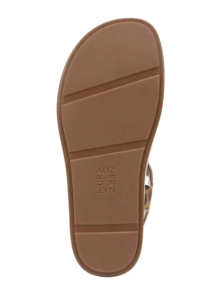 Женские сандалии-вьетнамки Fab Thong Naturalizer, natural леопард print suede — изображение 5 из 6