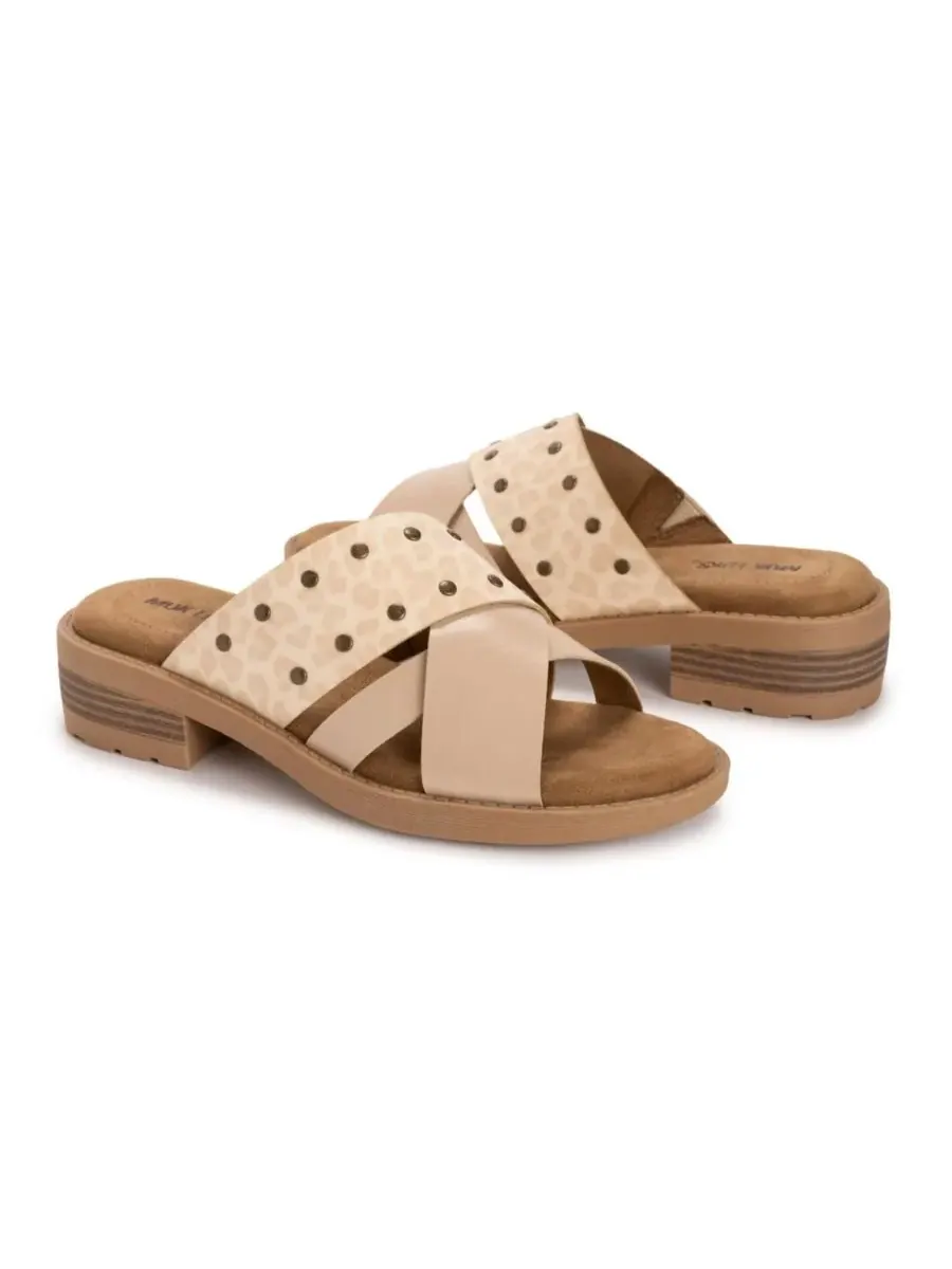 Женские сандалии Vittoria MUK LUKS — изображение 5 из 6, бежевый