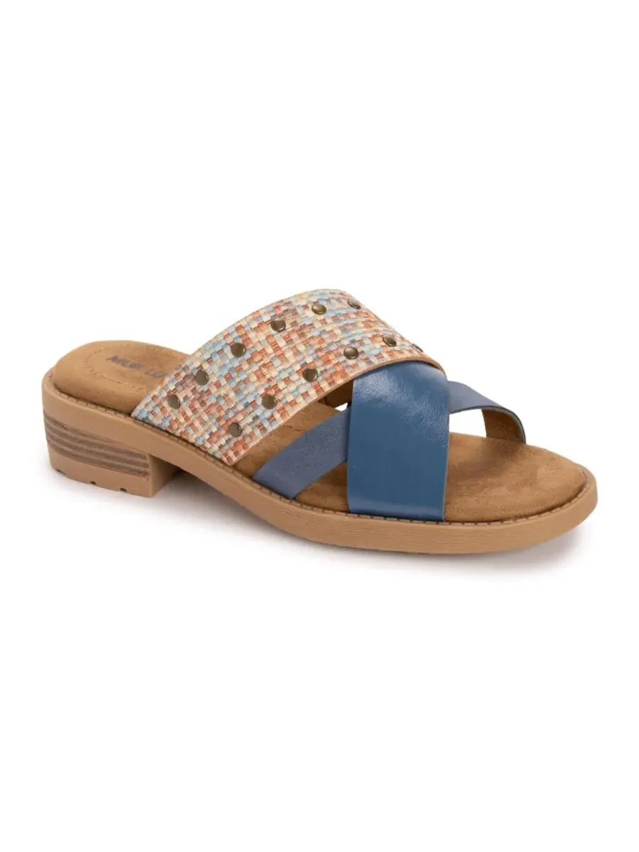 Женские сандалии Vittoria MUK LUKS — изображение 1 из 6, мульти синий