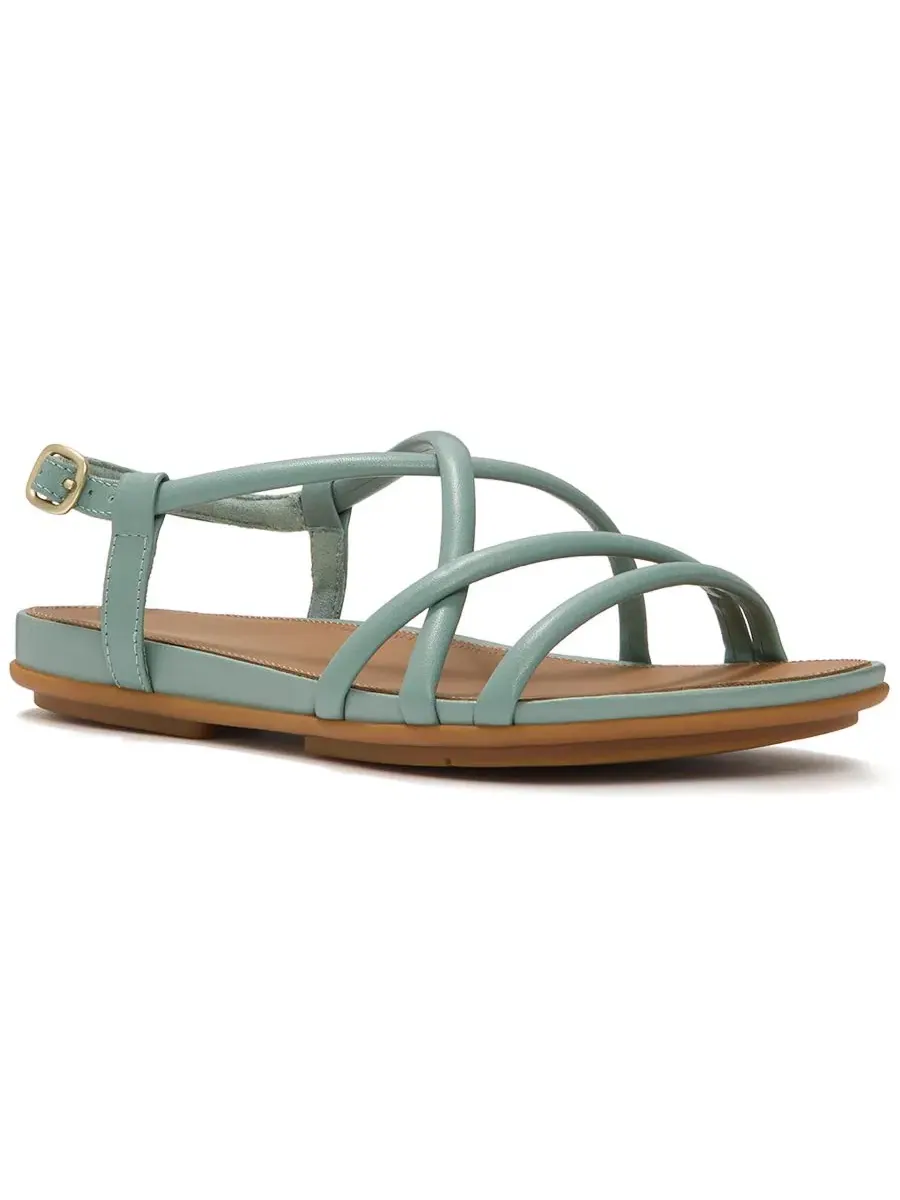 Женские кожаные сандалии Gracie с ремешками на пятке Fitflop — изображение 1 из 6