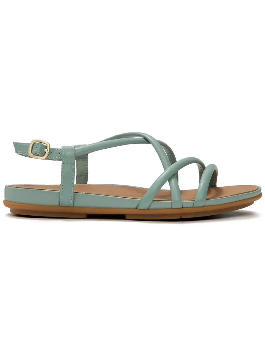 Женские кожаные сандалии Gracie с ремешками на пятке Fitflop — изображение 2 из 6