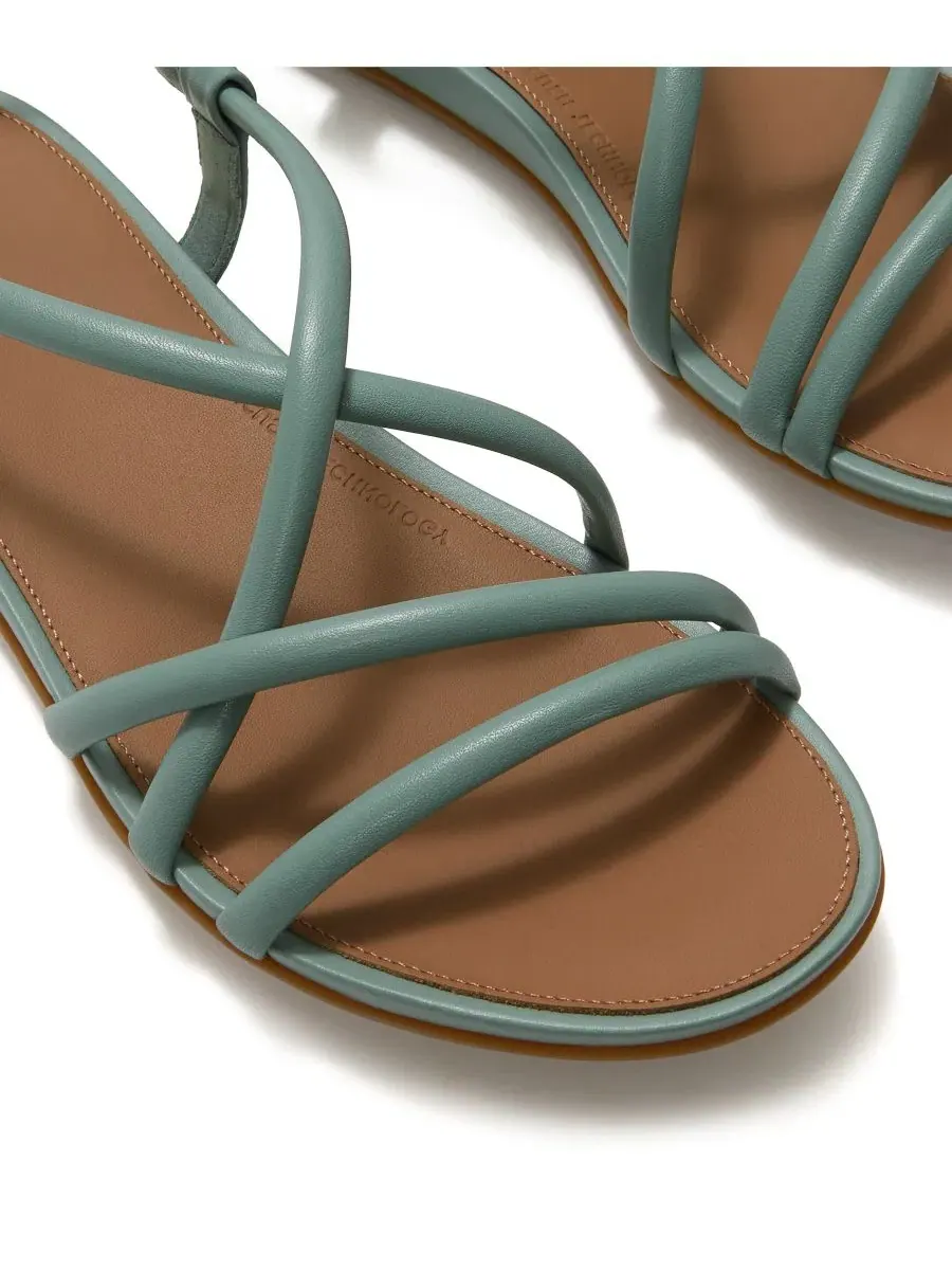 Женские кожаные сандалии Gracie с ремешками на пятке Fitflop — изображение 5 из 6