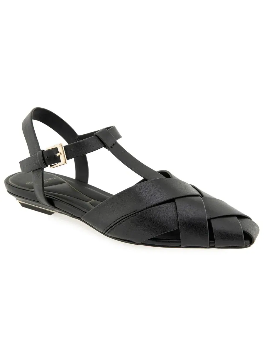 Женские сандалии-лодочки Bindy Fisherman Kenneth Cole New York — изображение 1 из 5, черный