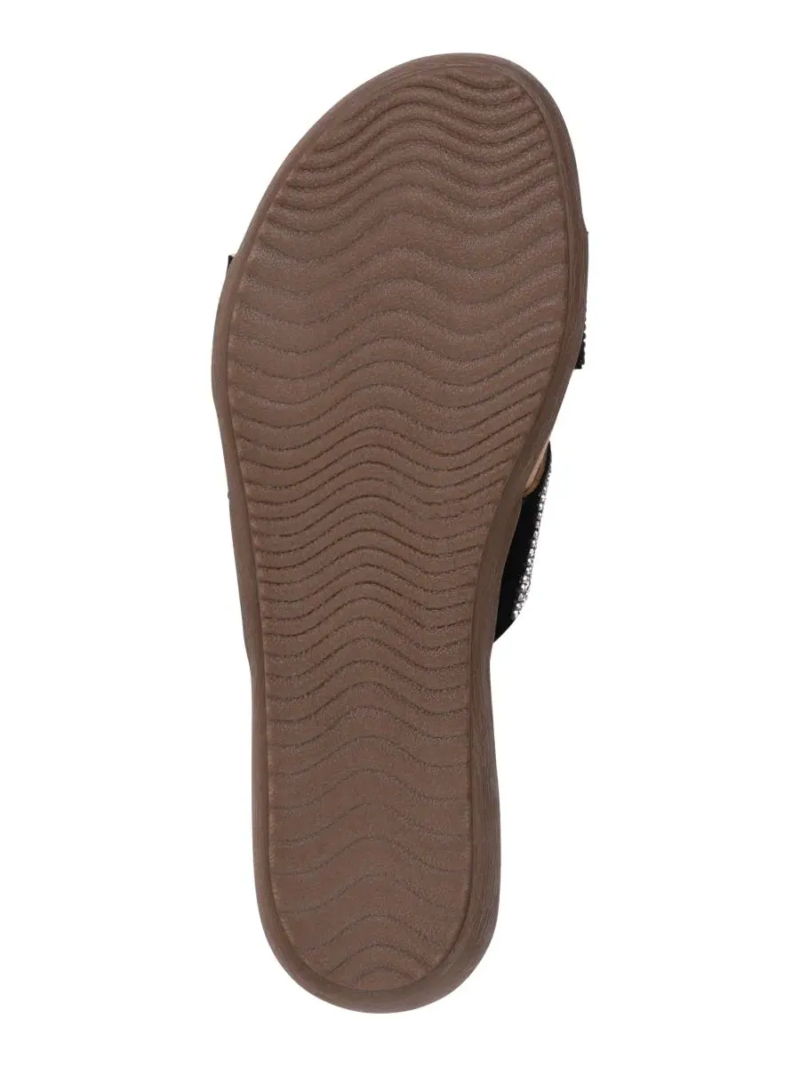 Женские сандалии Paxal с декоративной отделкой Gc Shoes — изображение 5 из 5, черный