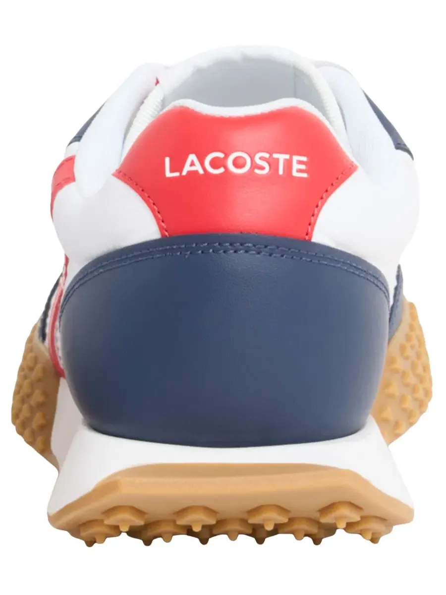 Мужские кроссовки Liberty на шнуровке Lacoste — изображение 3 из 5, красный/белый/синий