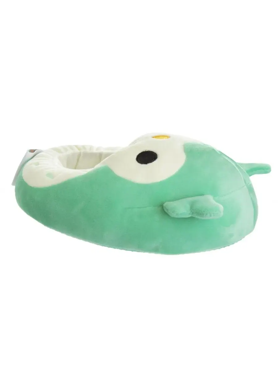 Домашние тапочки Squishmallows Winston the Owl — зеленый