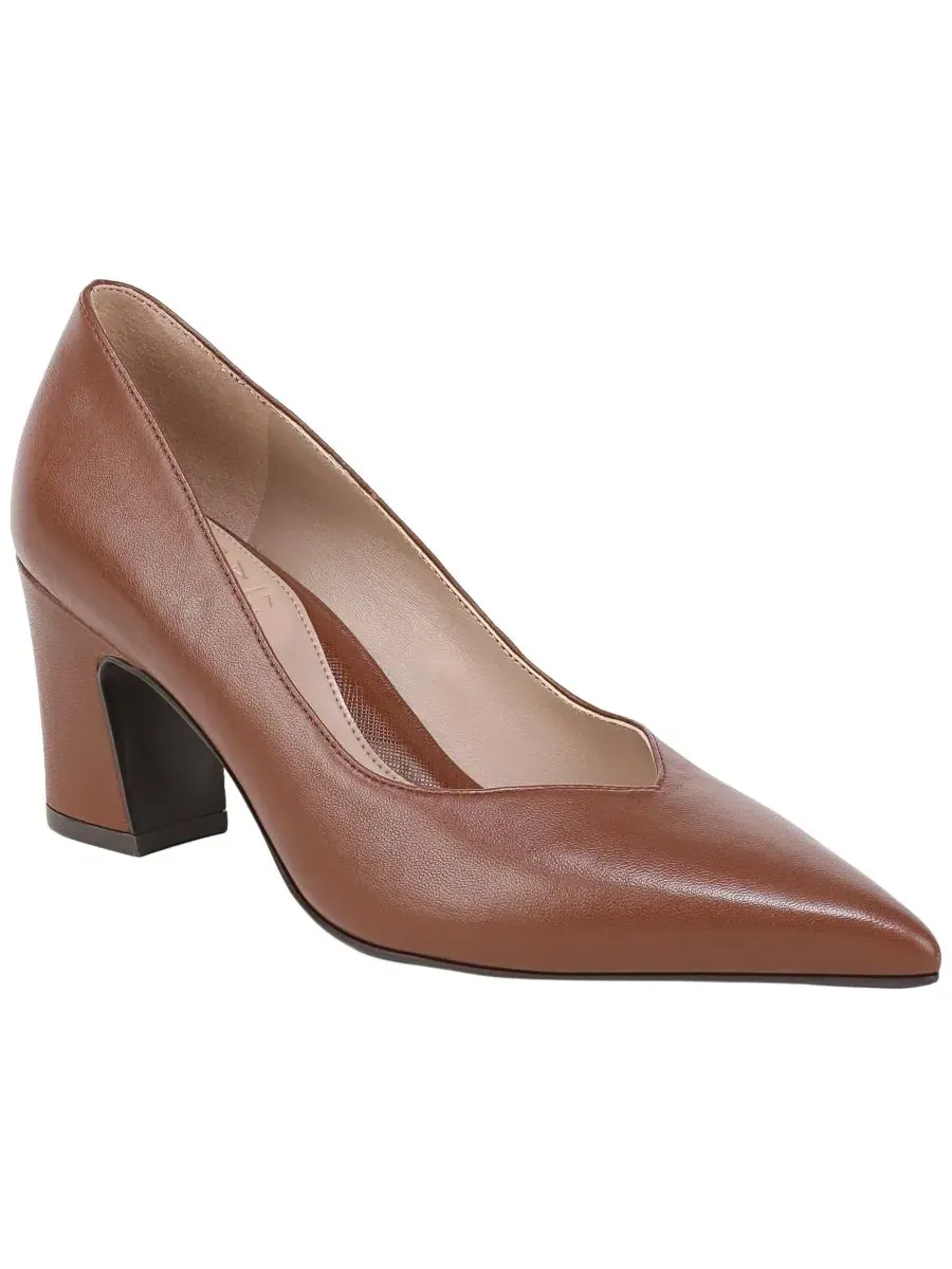 Туфли-лодочки Ella Slip-On на каблуке Naturalizer — изображение 1 из 5, коричневый
