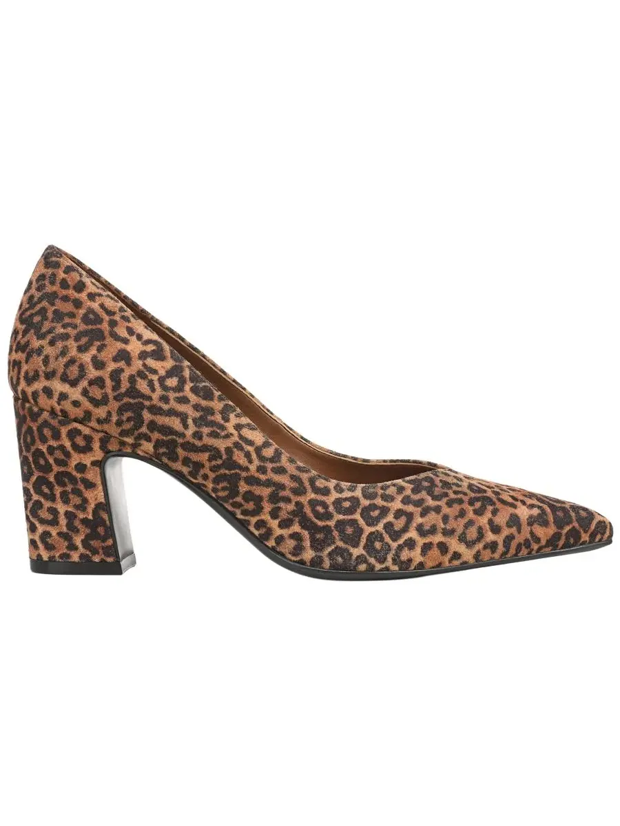 Туфли-лодочки Ella Slip-On Pumps Naturalizer — изображение 2 из 5, коричневый