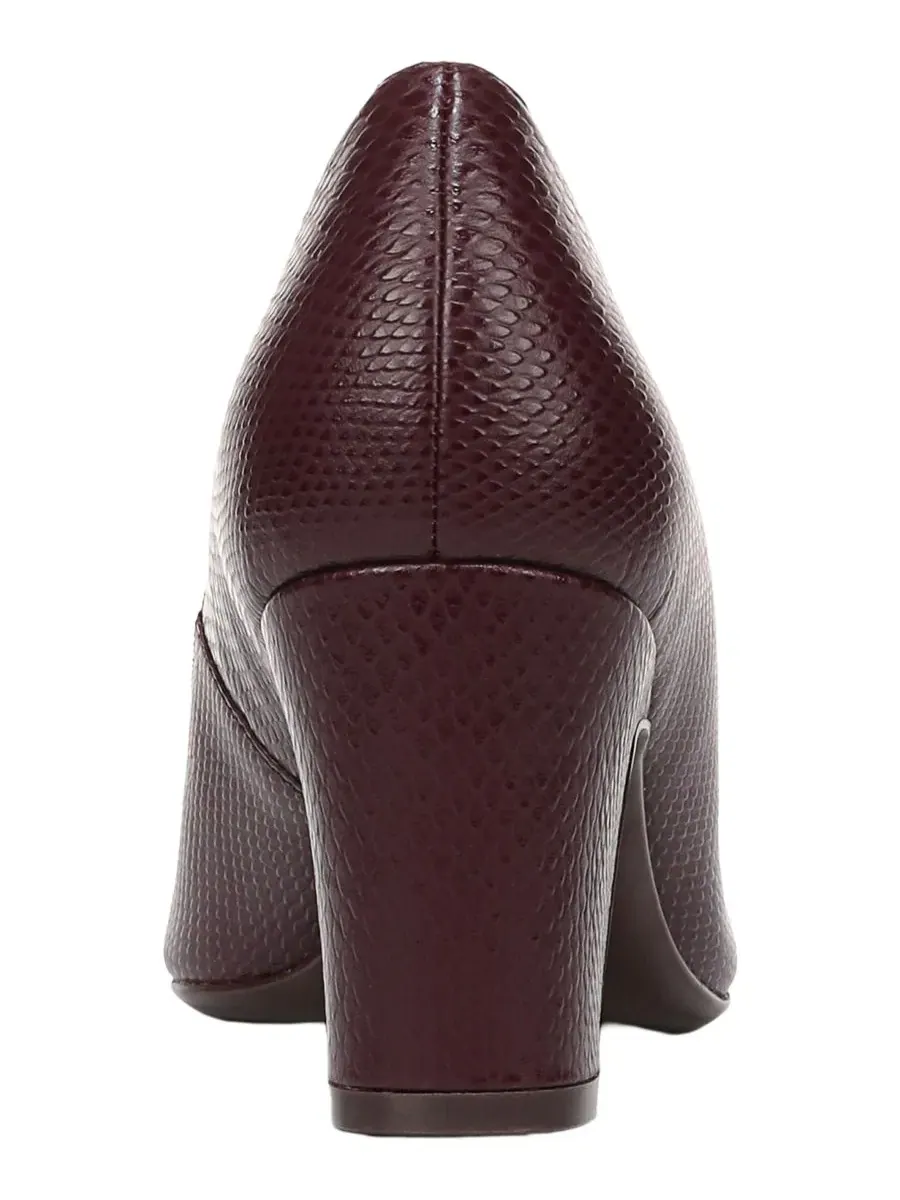 Туфли-лодочки Ella Slip-On Pumps Naturalizer — изображение 3 из 5, красный