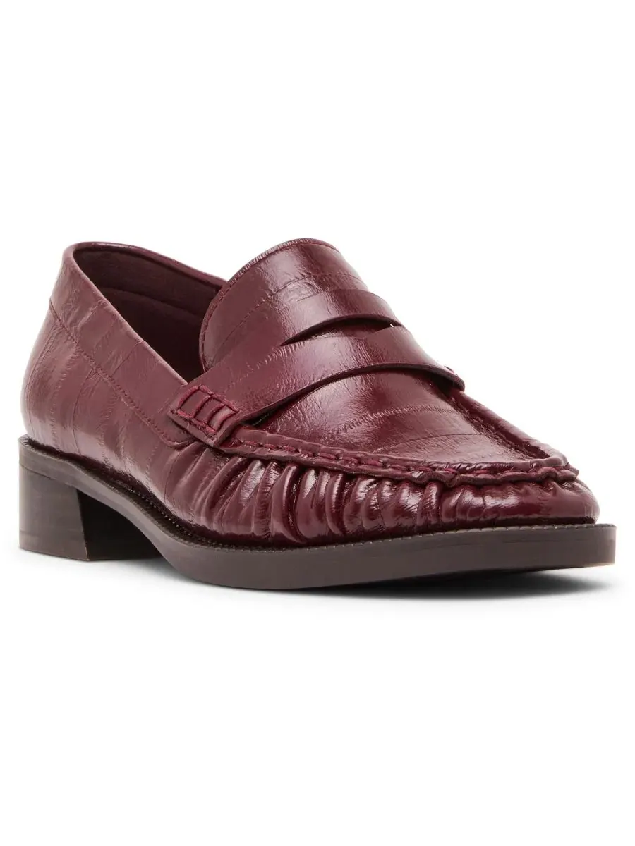 Лоферы-слипоны Fletcher Anne Klein — изображение 1 из 7, бордовый