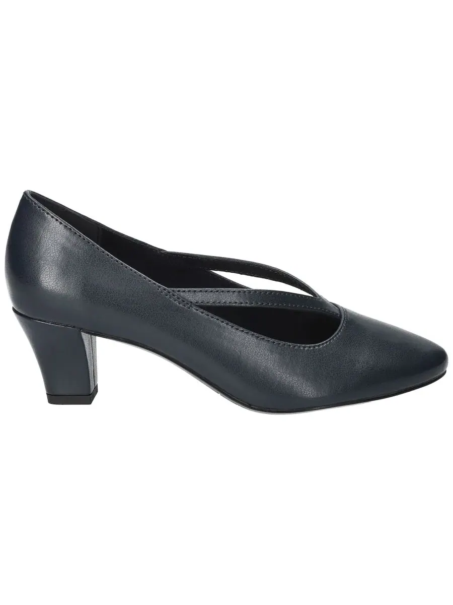 Женские туфли-лодочки Culver Slip-On Easy Street — изображение 2 из 8, темно-синий