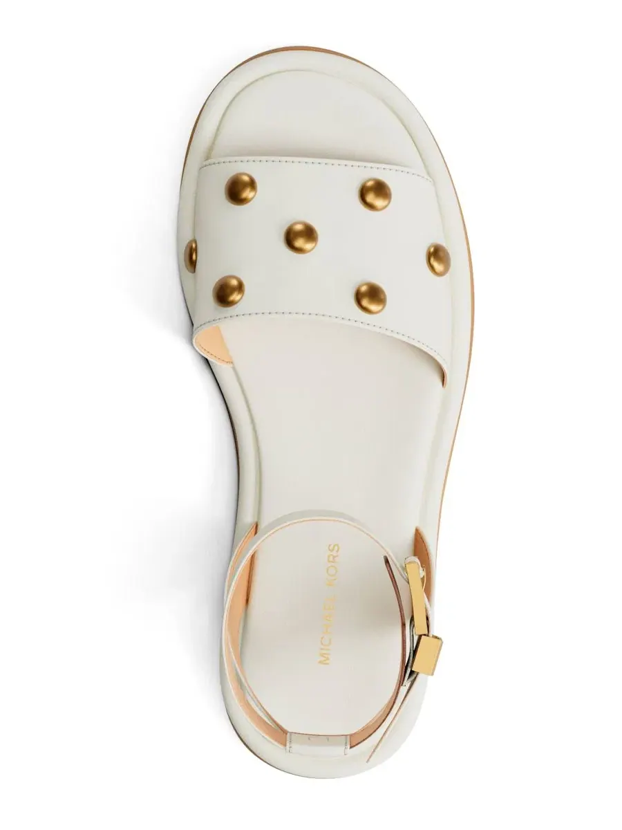 Сандалии с ремешками на щиколотке Rosetta Michael Kors — изображение 4 из 6, белый