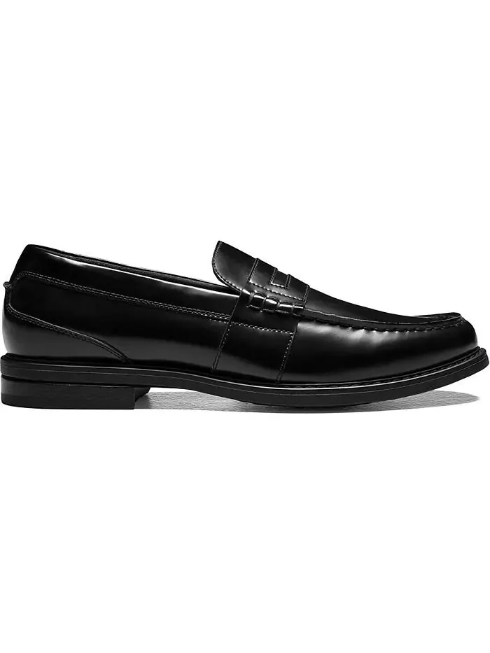 Мужские пенни-лоферы Lincoln Moc Toe Nunn Bush — изображение 2 из 7, черный