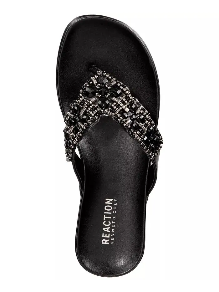 Женские сандалии Glamathon Flat Kenneth Cole Reaction — изображение 4 из 5, черный