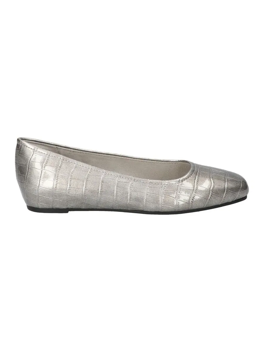 Балетки-слипоны Crescent Slip-On Easy Street — изображение 2 из 6, серебристый