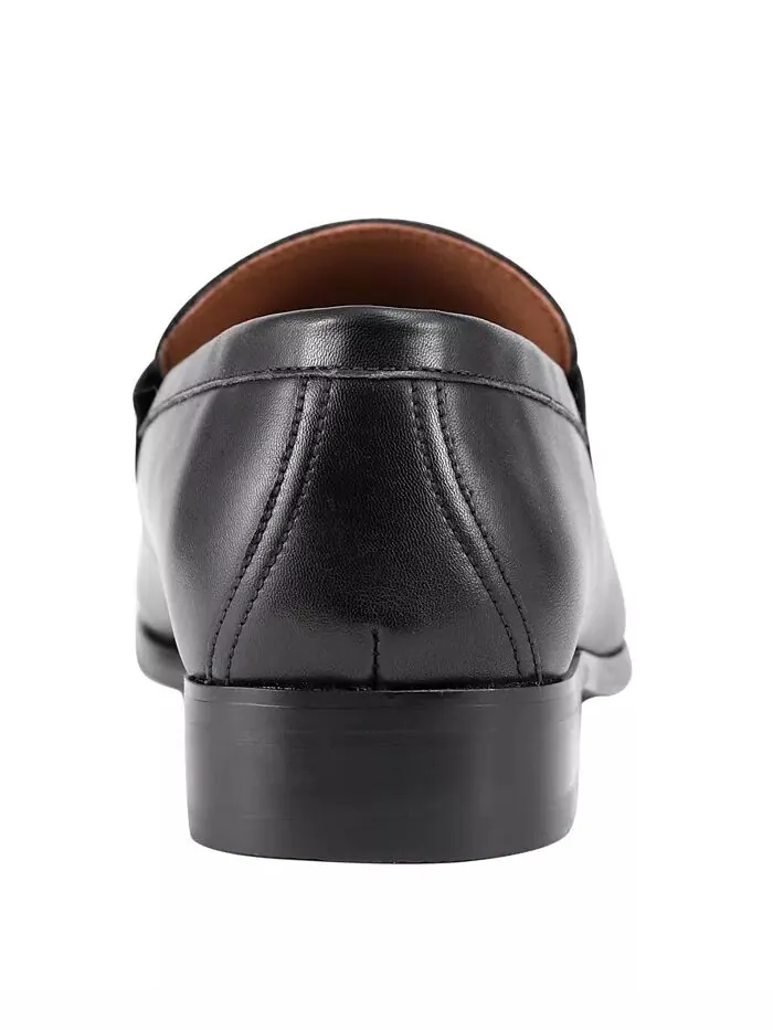 Мужские мокасины Sawlin с логотипом и отделкой Tommy Hilfiger — изображение 3 из 5, черный