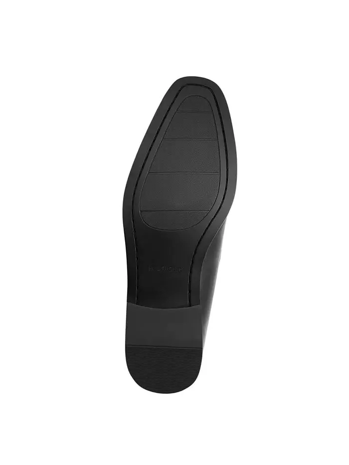 Мужские мокасины Sawlin с логотипом и отделкой Tommy Hilfiger — изображение 5 из 5, черный