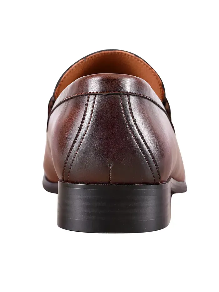 Мужские лоферы Sawlin с логотипом и декором Tommy Hilfiger — изображение 3 из 5, коричневый