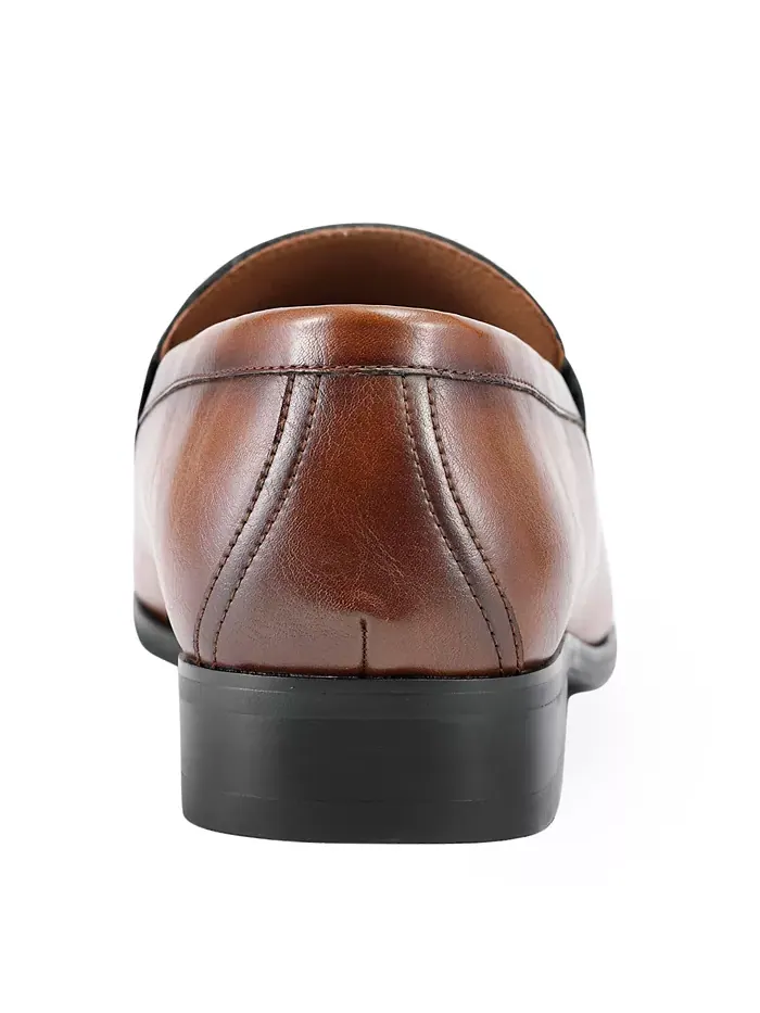 Мужские лоферы Sawlin с логотипом и декором Tommy Hilfiger — изображение 3 из 5, коричневый