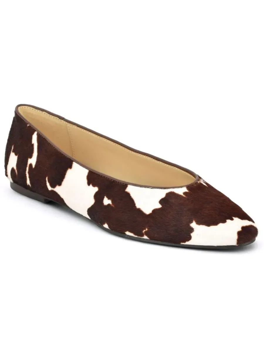 Балетки-слипоны Valore с миндальным мысом, из телячьей кожи Nine West