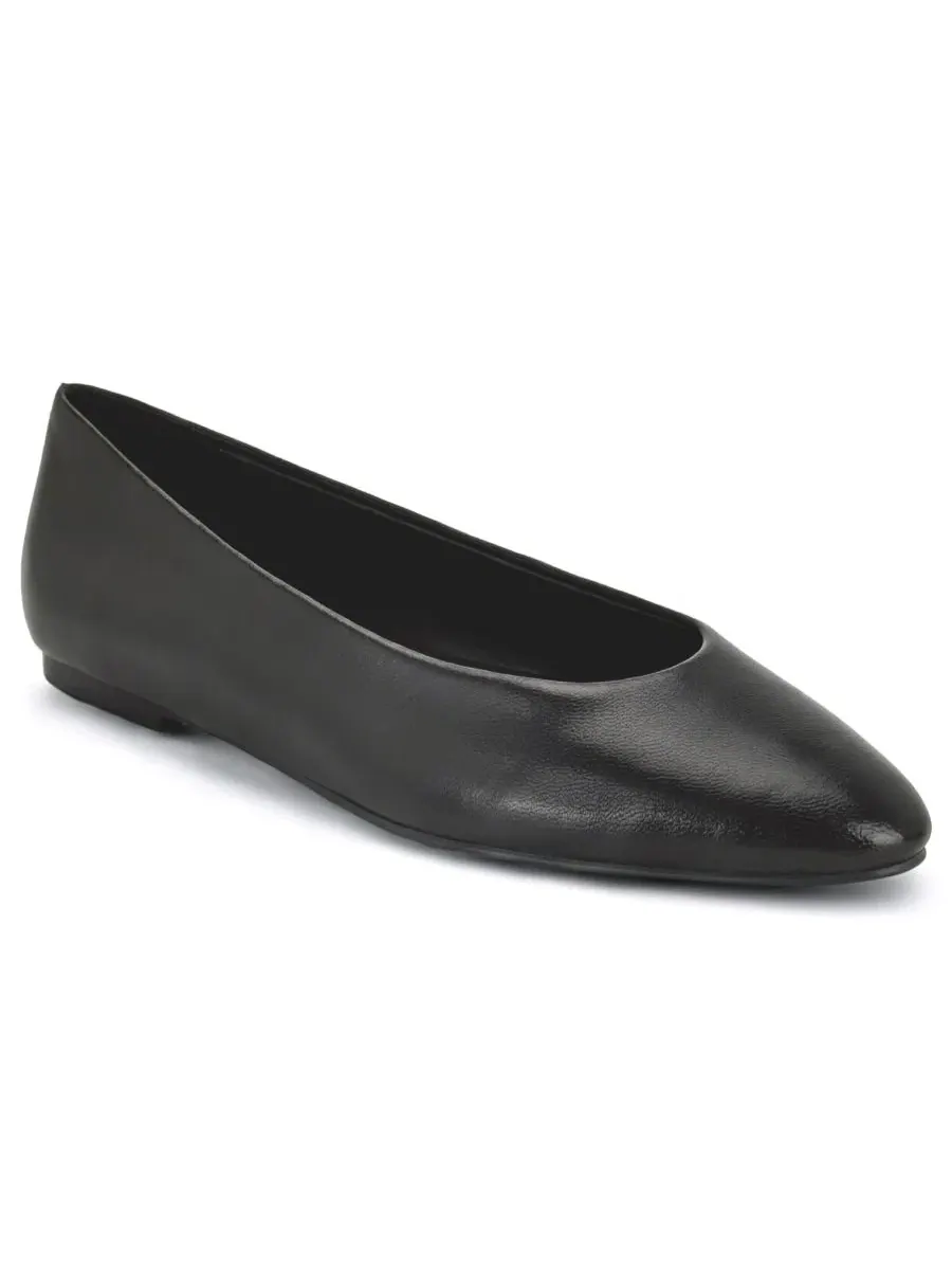 Балетки с мысом-миндаль, slip-on, Valore Nine West