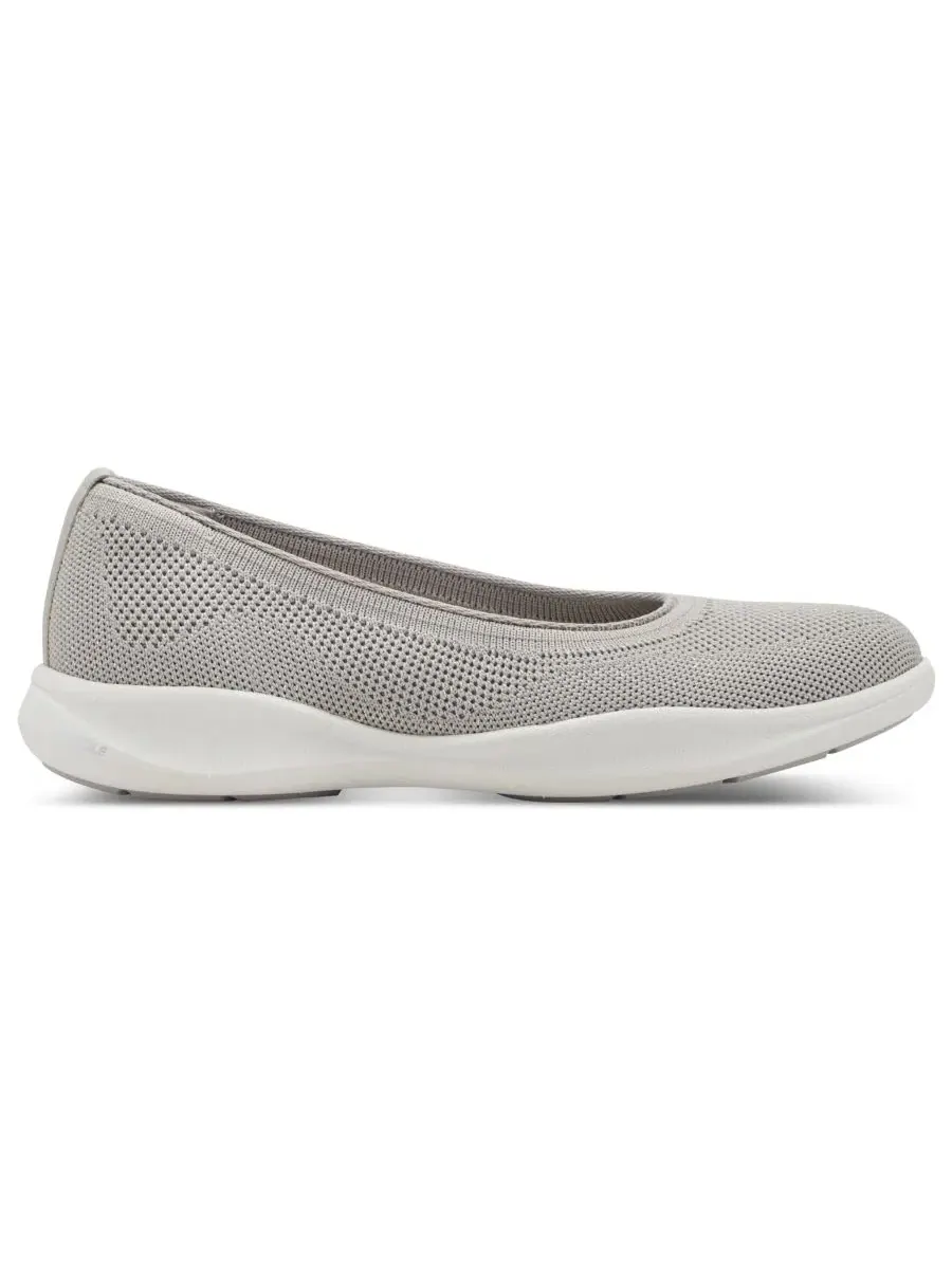 Женские балетки-слипоны Roana с круглым носком Rockport — изображение 2 из 5, светлый серый