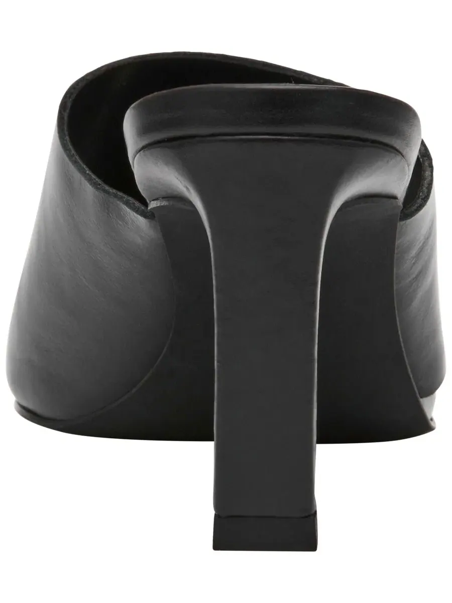 Босоножки на каблуке-лезвии Valentin Hooded Blade-Heel Steve Madden — изображение 3 из 7, черный