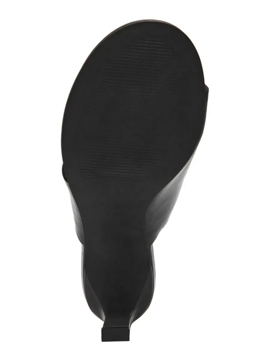 Босоножки на каблуке-лезвии Valentin Hooded Blade-Heel Steve Madden — изображение 5 из 7, черный