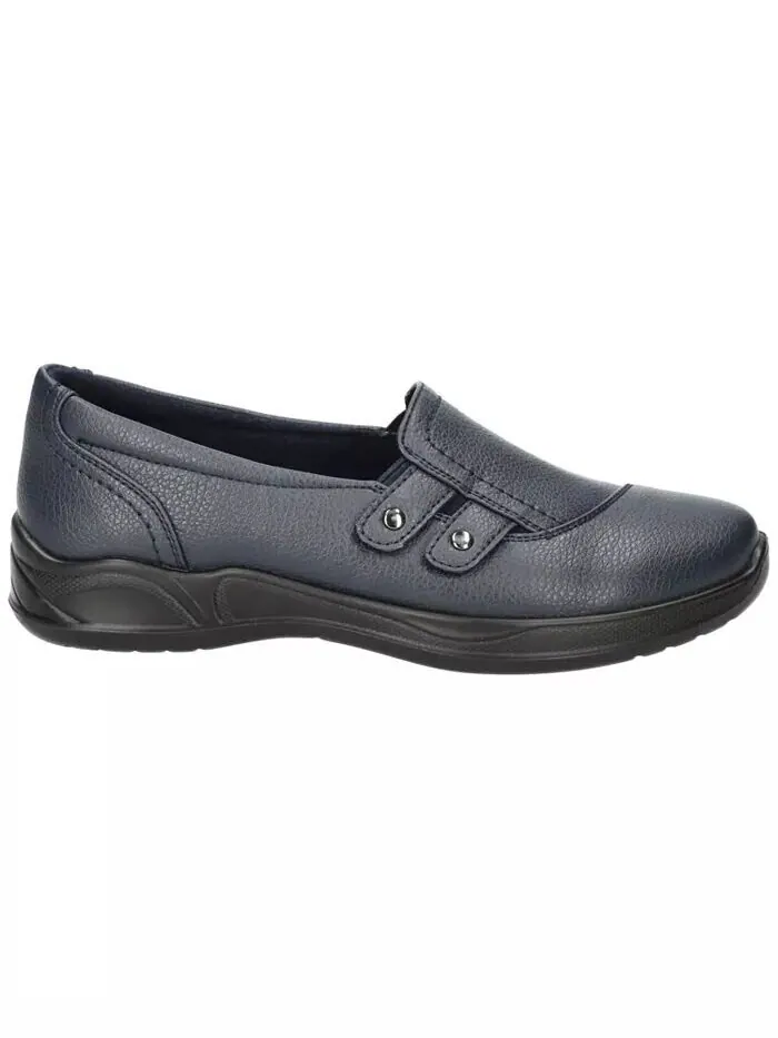 Женские туфли на плоской подошве Tune Comfort Easy Street — изображение 2 из 9, темно-синий