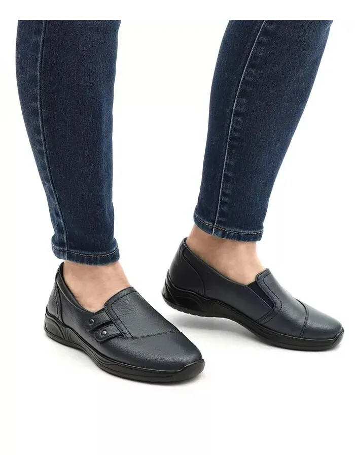 Женские туфли на плоской подошве Tune Comfort Easy Street — изображение 8 из 9, темно-синий