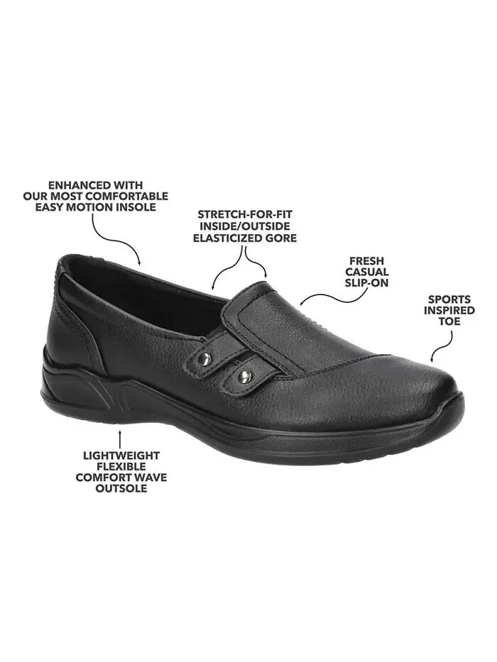 Женские туфли на плоской подошве Tune Comfort Easy Street — изображение 9 из 9, темно-синий