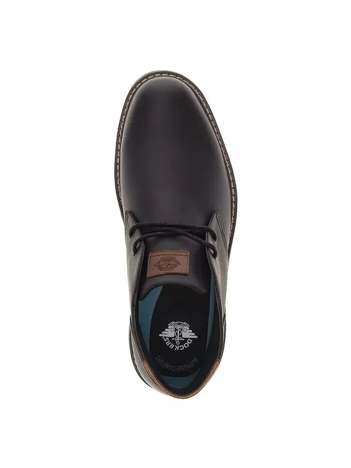 Мужские повседневные ботинки чукка Esmond Dress Dockers — изображение 3 из 9, черный