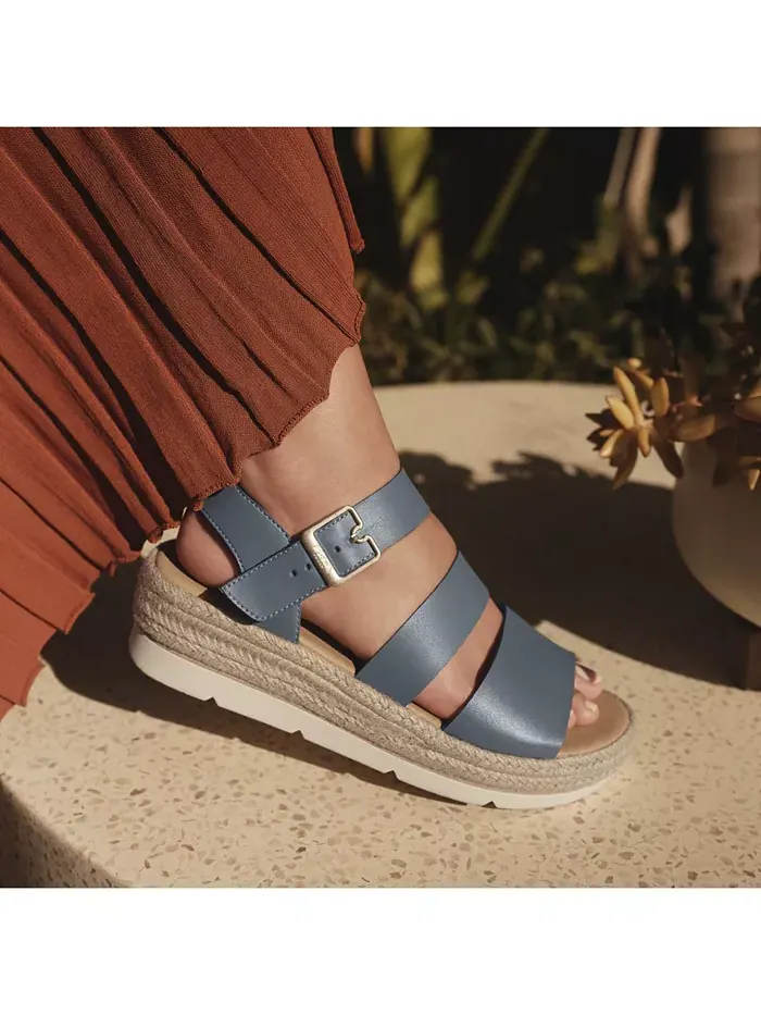 Женские платформенные сандалии-эспадрильи Once Twice Dr. Scholl's — изображение 6 из 7, черный