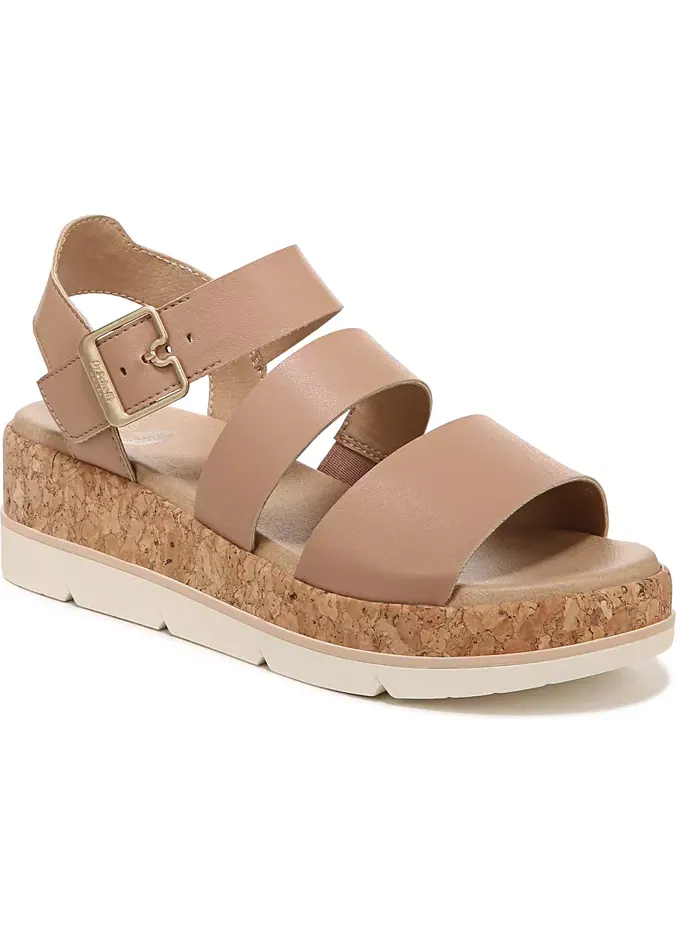 Женские платформенные сандалии-эспадрильи Once Twice Dr. Scholl's