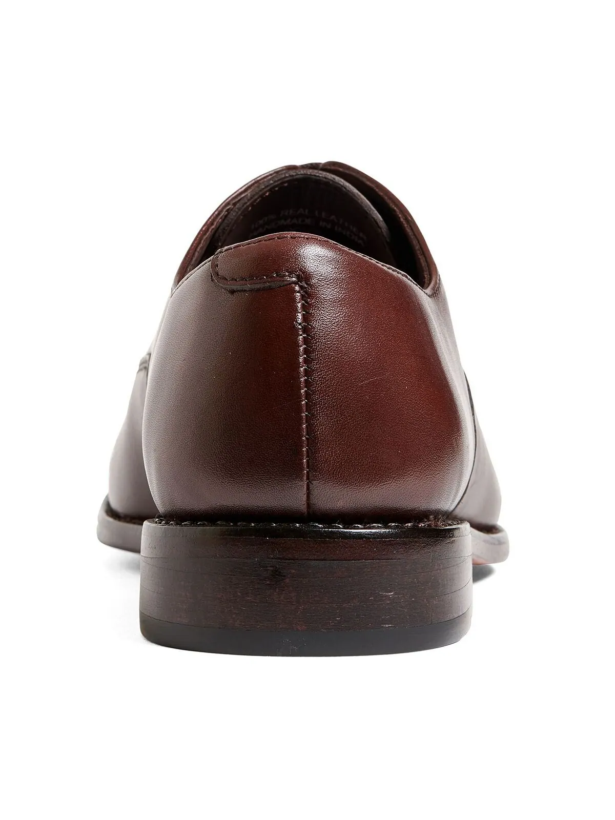 Мужские кожаные модельные туфли-оксфорды clinton cap-toe Anthony Veer — изображение 4 из 5, коричневый
