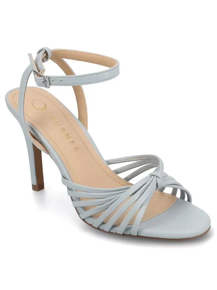 Женские босоножки Vanita Stiletto на тонком каблуке с ремешками Journee Collection — изображение 1 из 7, синий
