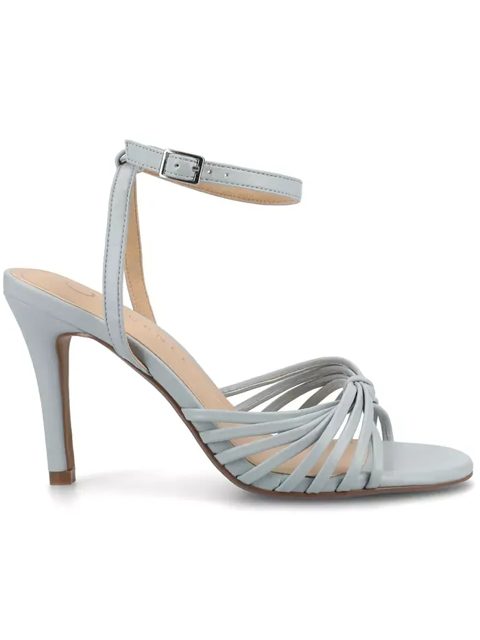 Женские босоножки Vanita Stiletto на тонком каблуке с ремешками Journee Collection — изображение 2 из 7, синий