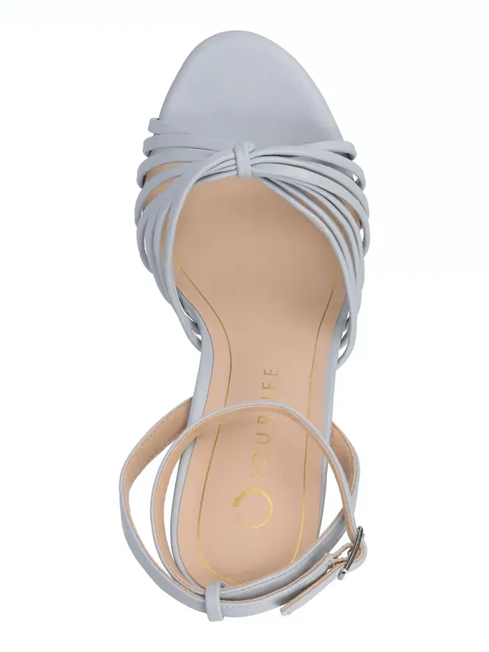 Женские босоножки Vanita Stiletto на тонком каблуке с ремешками Journee Collection — изображение 4 из 7, синий