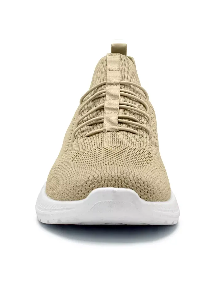 Мужские кроссовки Flux Slip On Akademiks — изображение 4 из 7, бежевый