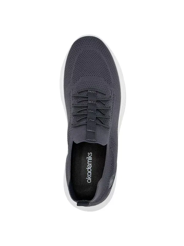 Мужские кроссовки Flux Slip On Akademiks — изображение 6 из 7, серый