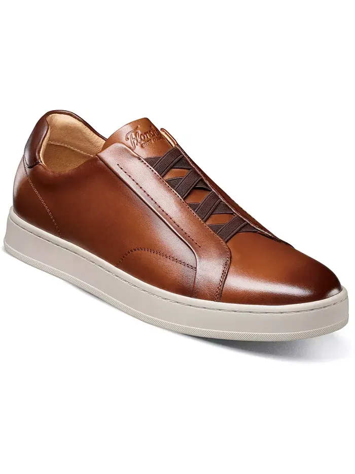 Мужские кроссовки Monopoli с эластичной шнуровкой до носка Florsheim — изображение 1 из 8, коньячный мульти