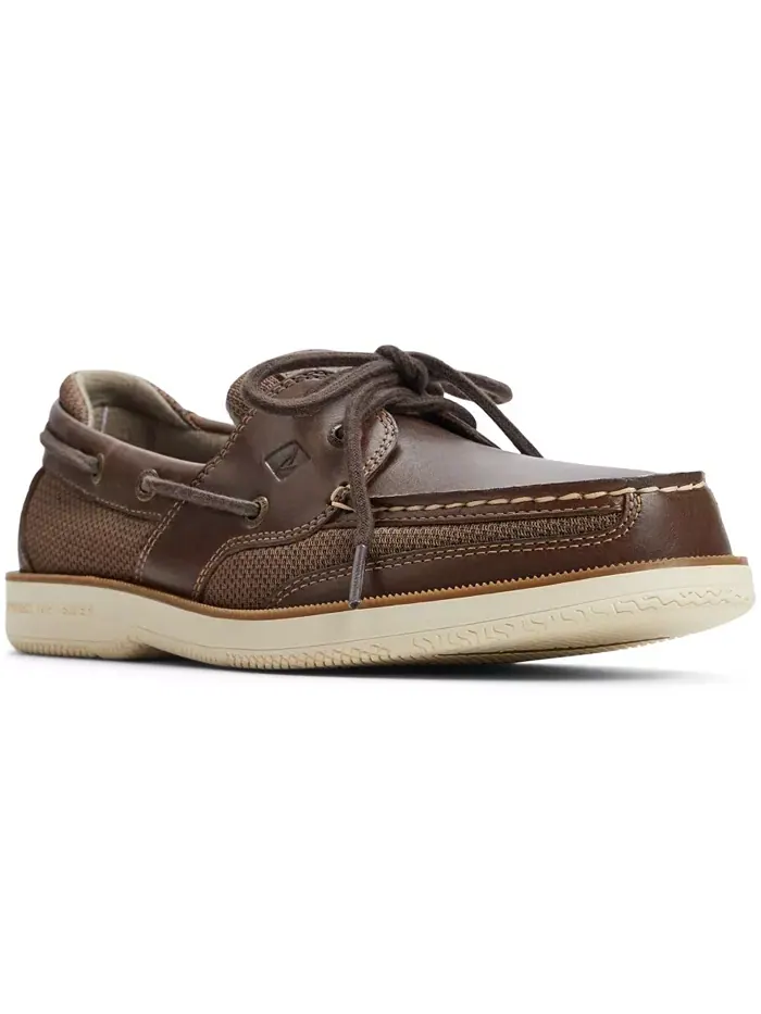 Мужские лодочные туфли Surveyor 2-Eye Sperry — изображение 1 из 5, коричневый
