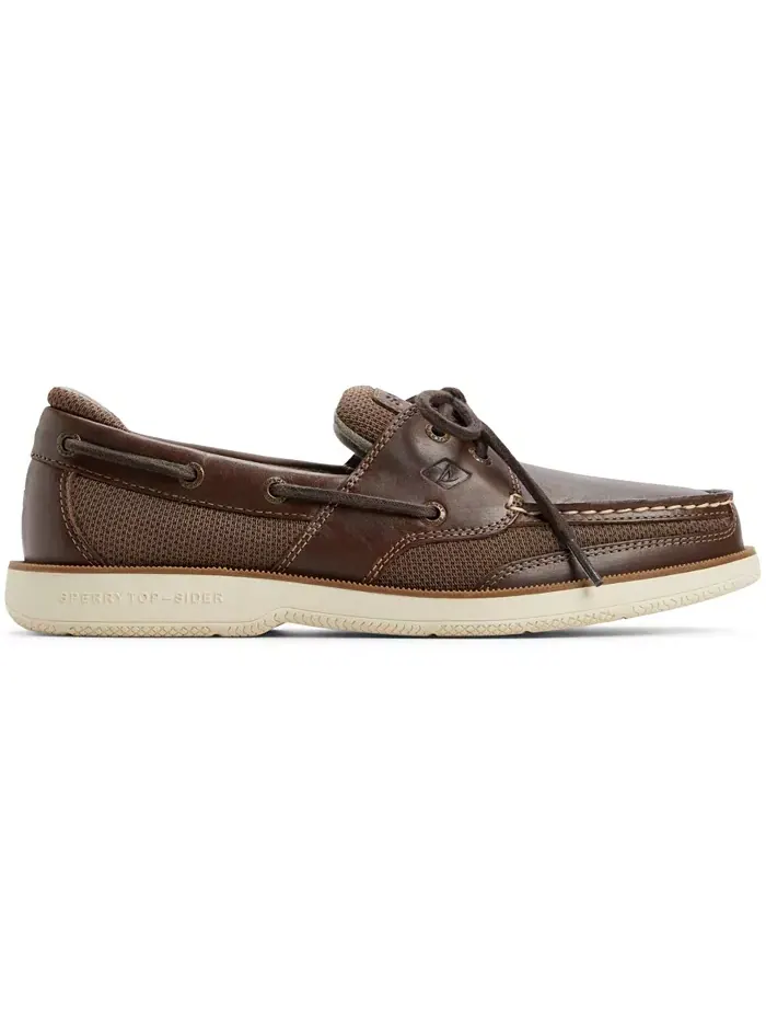 Мужские лодочные туфли Surveyor 2-Eye Sperry — изображение 2 из 5, коричневый
